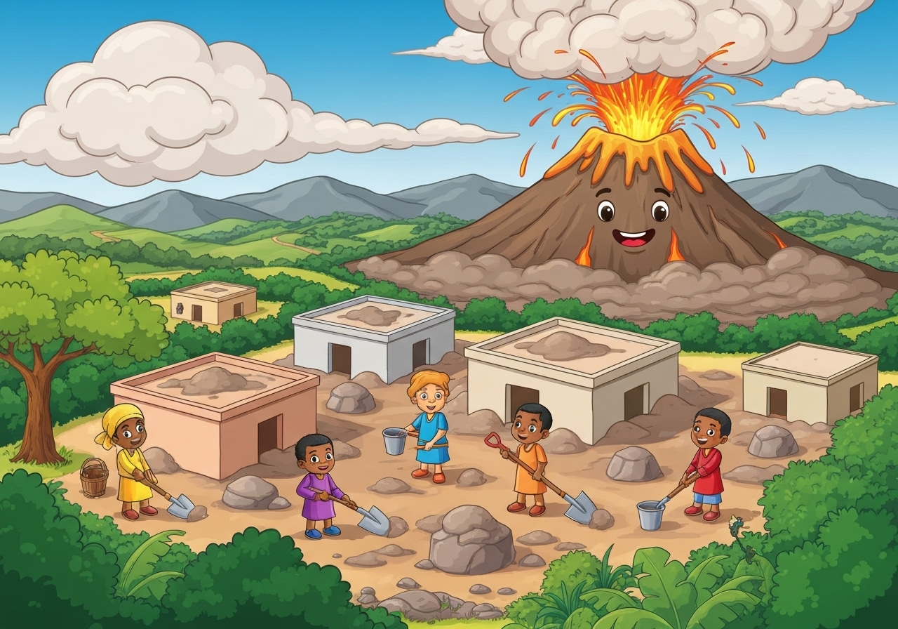 En sovende vulkan våkner etter 12 000 år