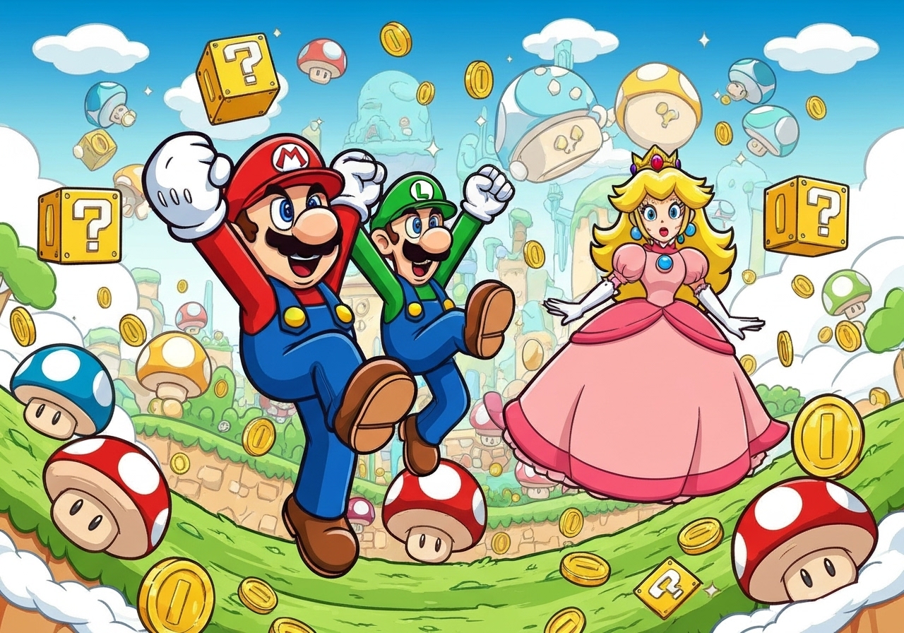 Super Mario fyller 40 år!