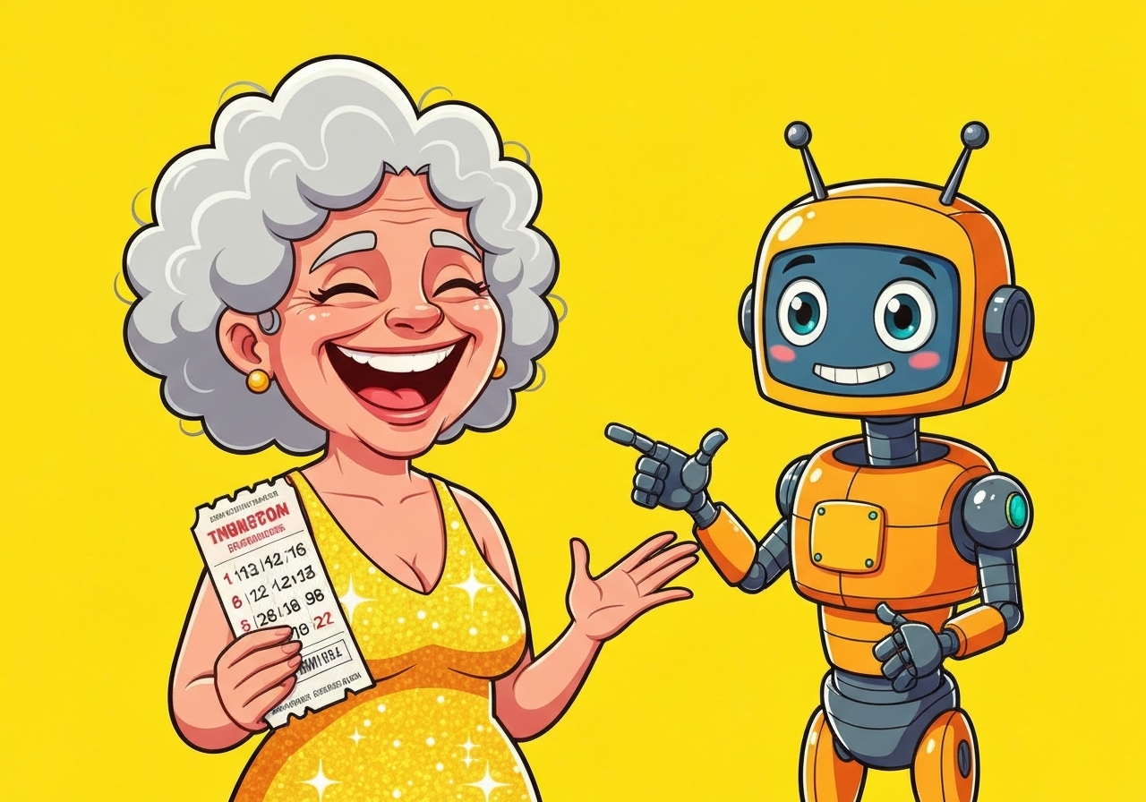 Kvinne vinner i lotteriet med hjelp fra ChatGPT