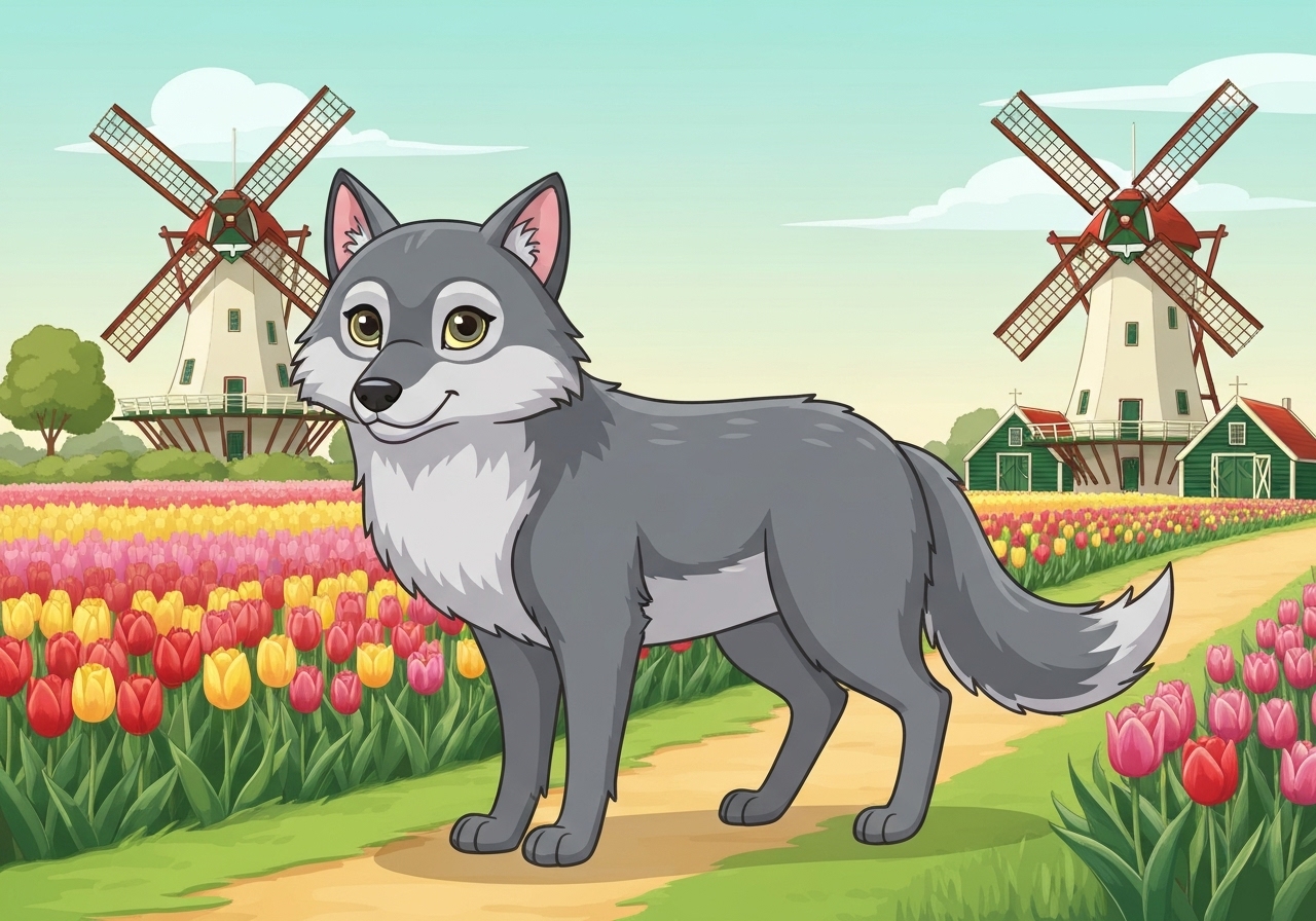 Ulver i Nederland: Naturens store jegere vender tilbake