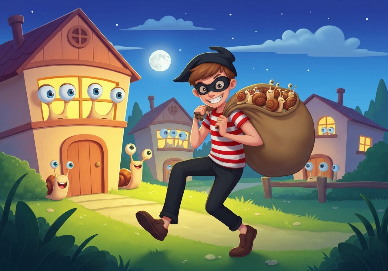 Tyver stjeler 450 kilo snegler fra gård i Frankrike