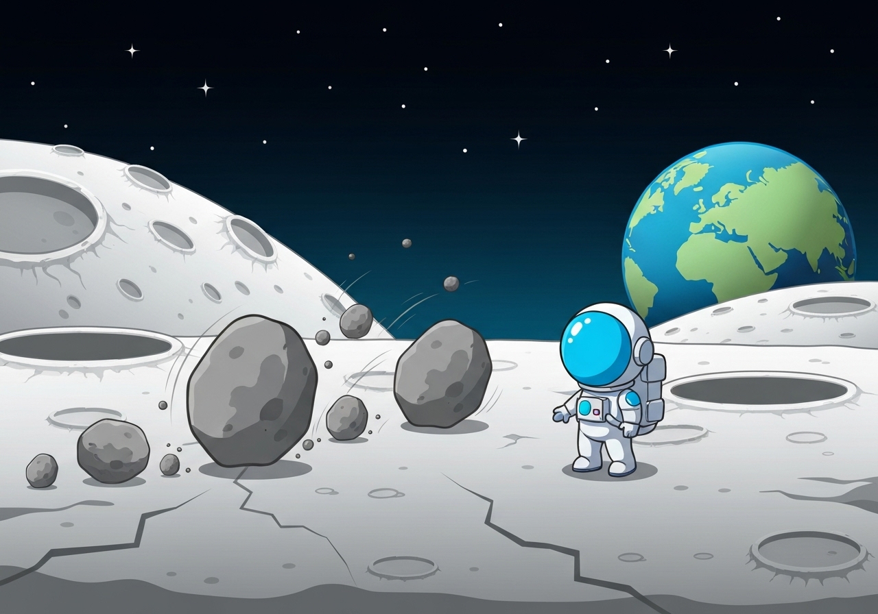 Måneskjelv: Når månen rister