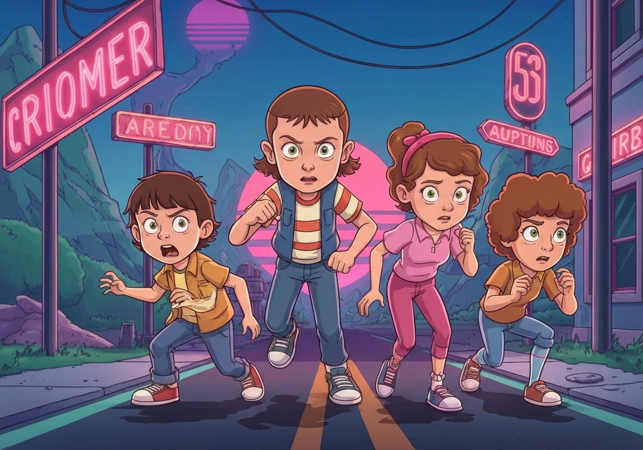 Stranger Things blir animert!