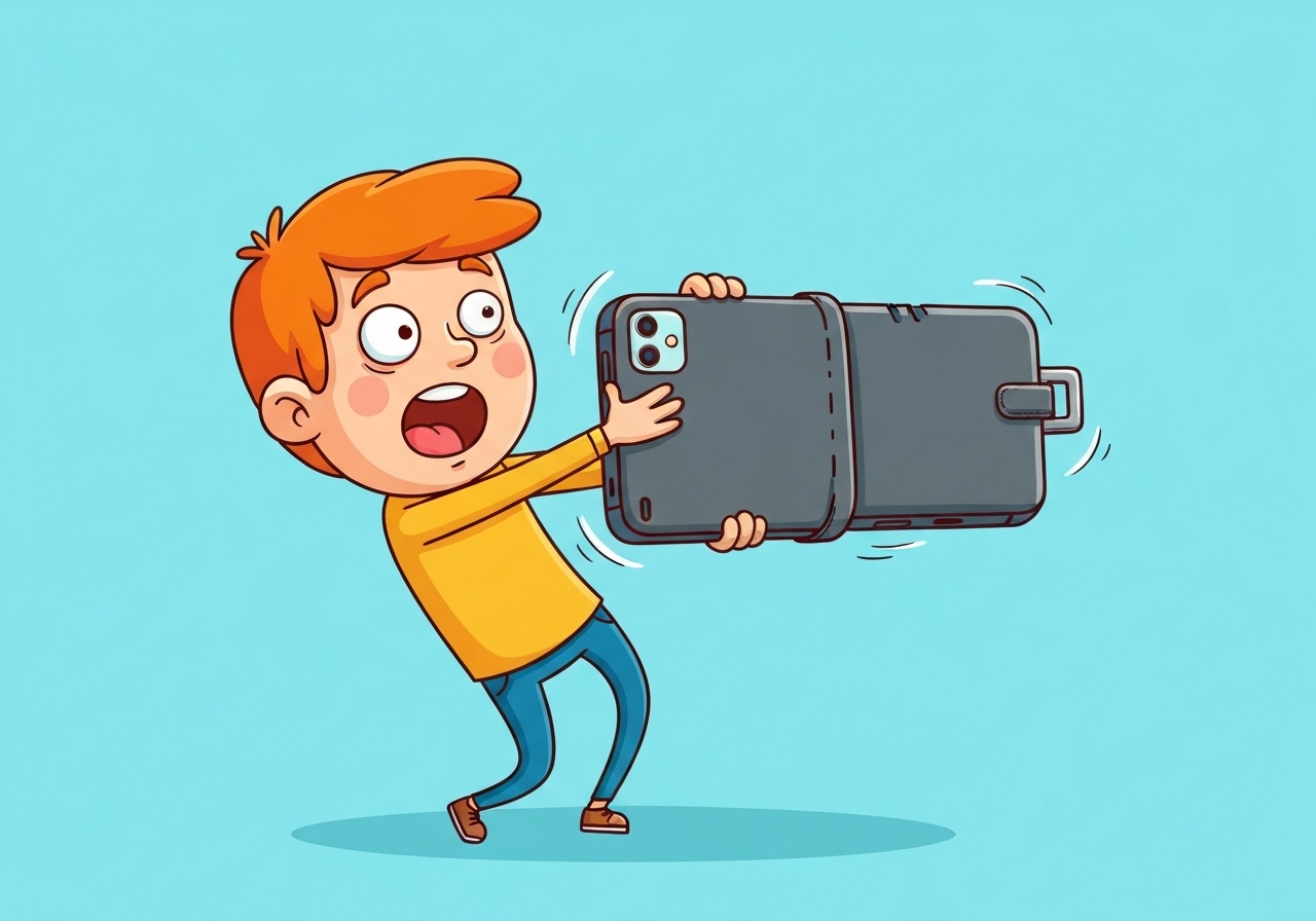 En tung iPhone-deksel som hjelper mot mobilavhengighet