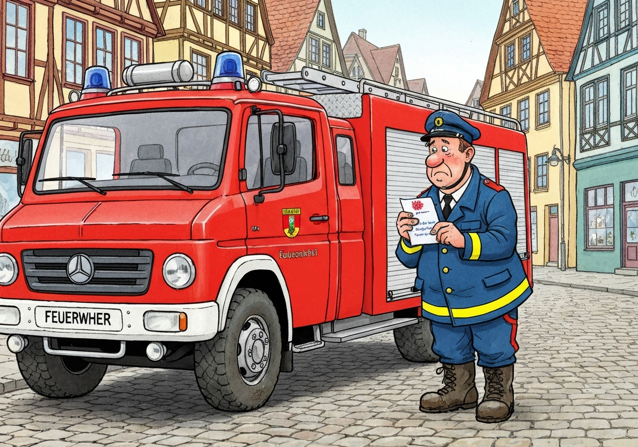 Brannmann slutter etter 34 år på grunn av bot under utrykning